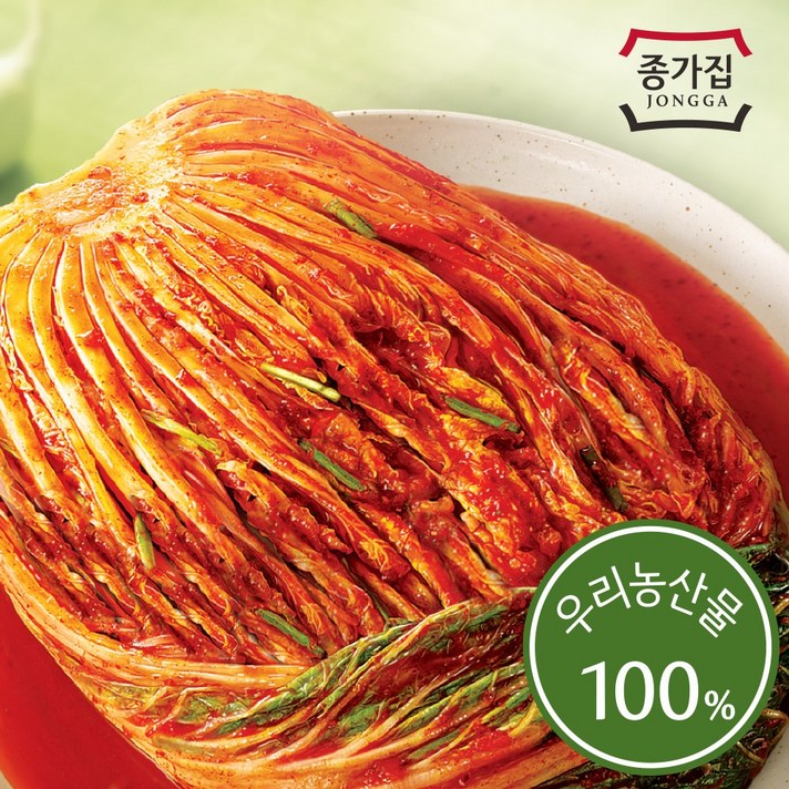 [종가집공식판매몰] 종가집 행복이온포기김치10kg, 1개