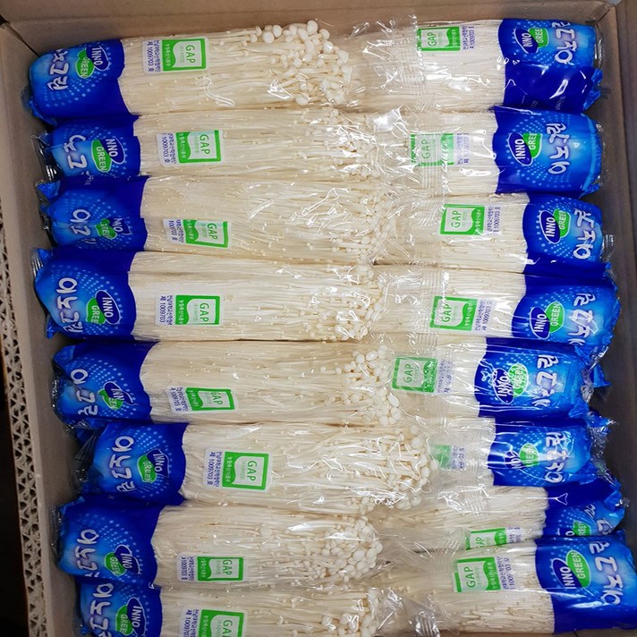 [영암상회]국내산 팽이버섯 150g*34봉 1박스