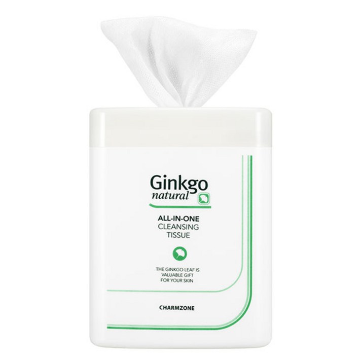 참존 징코 내츄럴 올인원 클렌징 티슈110매, 1개, 1set