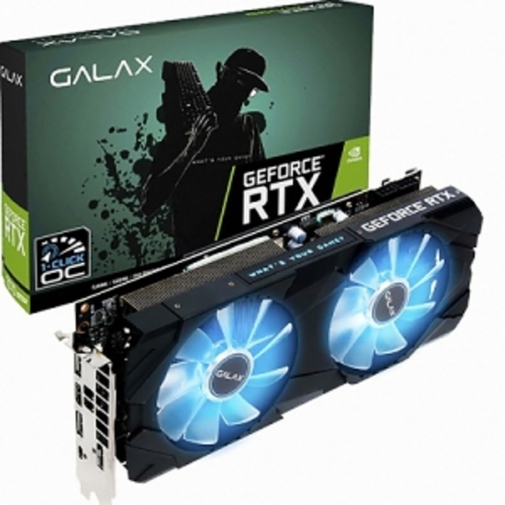 Galaxy GeForce RTX 2070 SUPER EX BLACK OC D6 8GB, 본상품선택