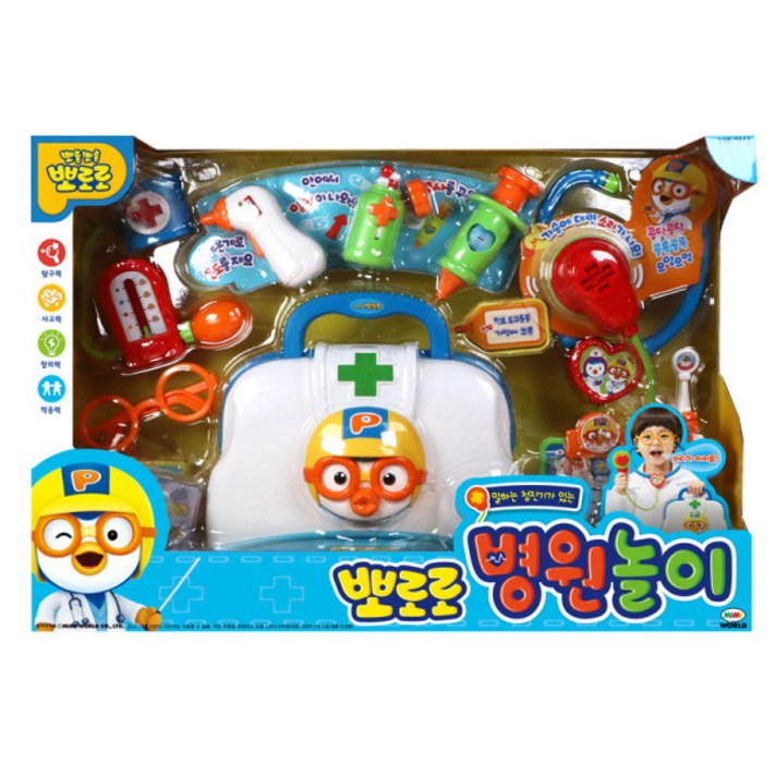 [미미월드] 말하는 청진기가 있는 뽀로로 병원놀이
