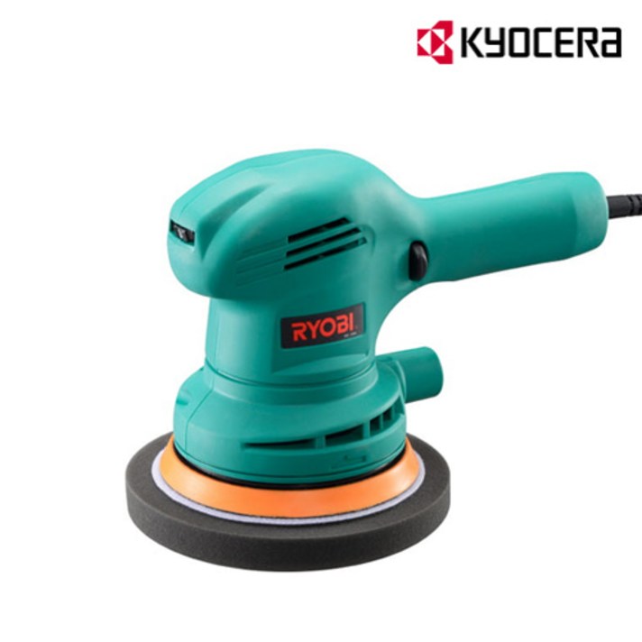 RYOBI NEW버젼 료비 듀얼광택기 5인치 국내정품 220V ARSE1250