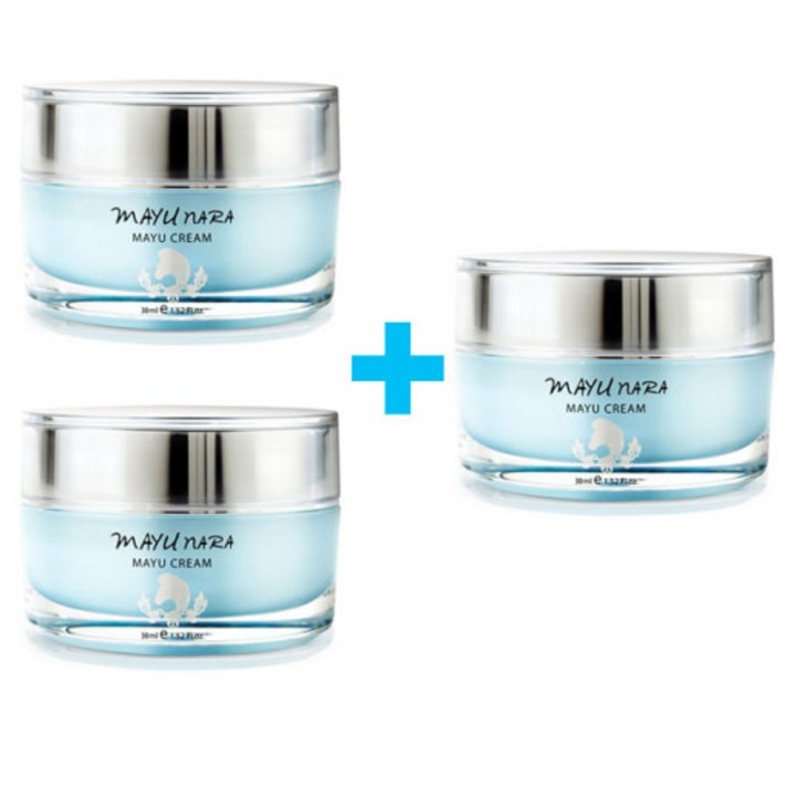  마유나라 마유크림 2+1 100% 제주 마유크림 30ml 3개 말기름 효능 효과, 마유크림2+마유비누1 선물세트 