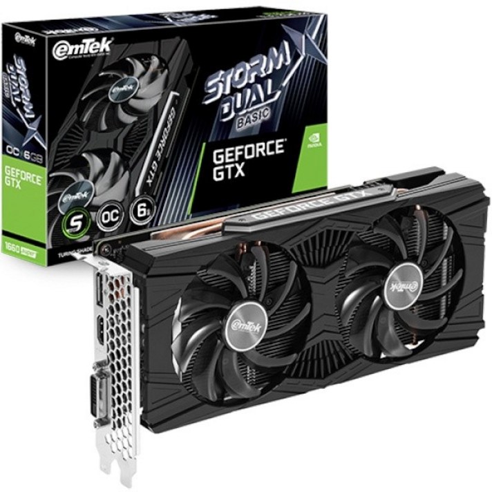 emTek GeForce RTX 2060 STORM X Dual BASIC OC D6 6GB, 상세페이지 참조