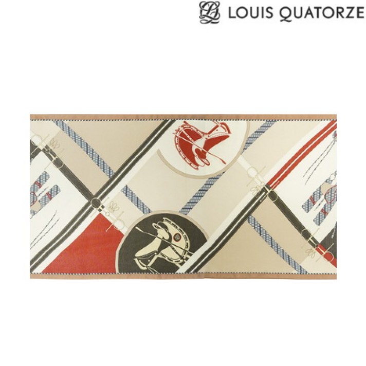 루이까또즈 [루이까또즈] 실크 롱 스카프 오리스 레드 (SA-2WSL330RE_21FW)