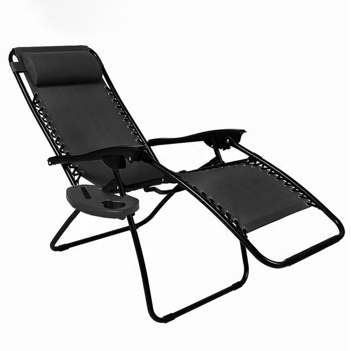 라프 접이식 리클라이너 무중력 의자 + 서브테이블