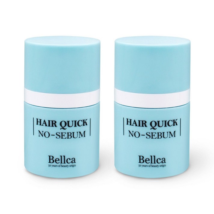 벨카 헤어 퀵 노세범, 2개, 흰색