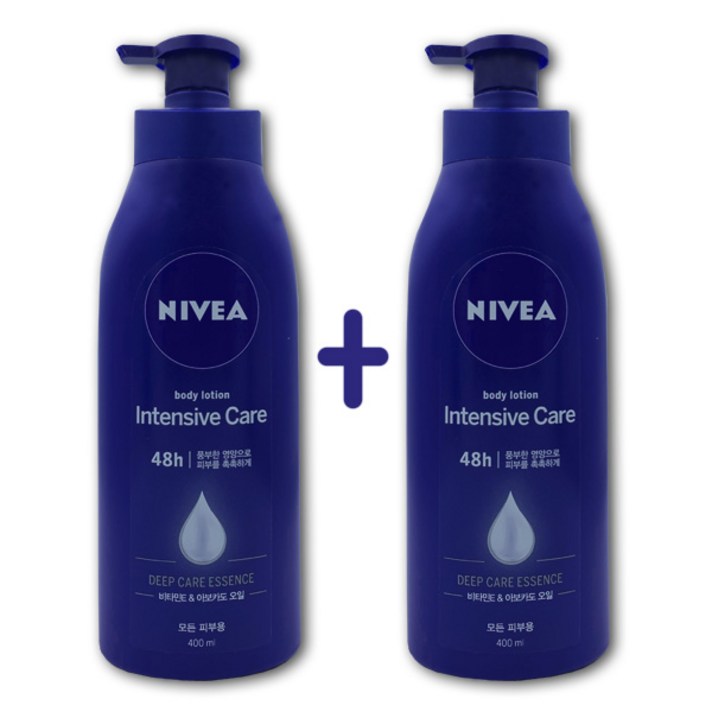 
                                                        니베아 인텐시브 바디로션, 400ml, 2개
                                                    