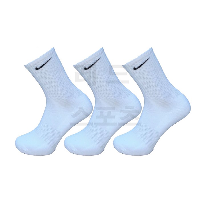 나이키 에브리데이 쿠션 장목양말 1팩 3세트 SX7664100