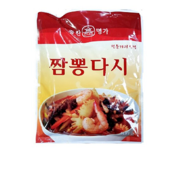 중찬명가 짬뽕 다시 조미료, 500g, 9개