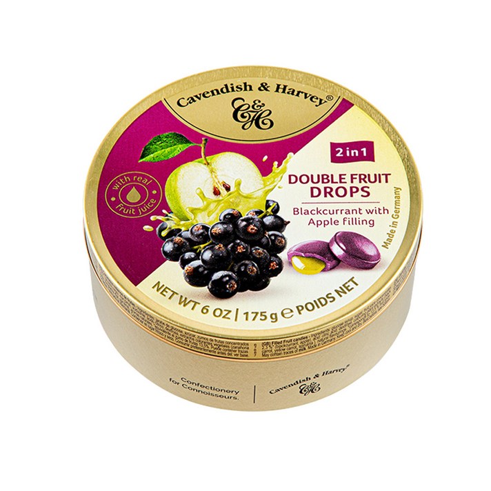 캐빈디쉬하비 더블프룻 블랙커런트(사과필링)175g, 175g