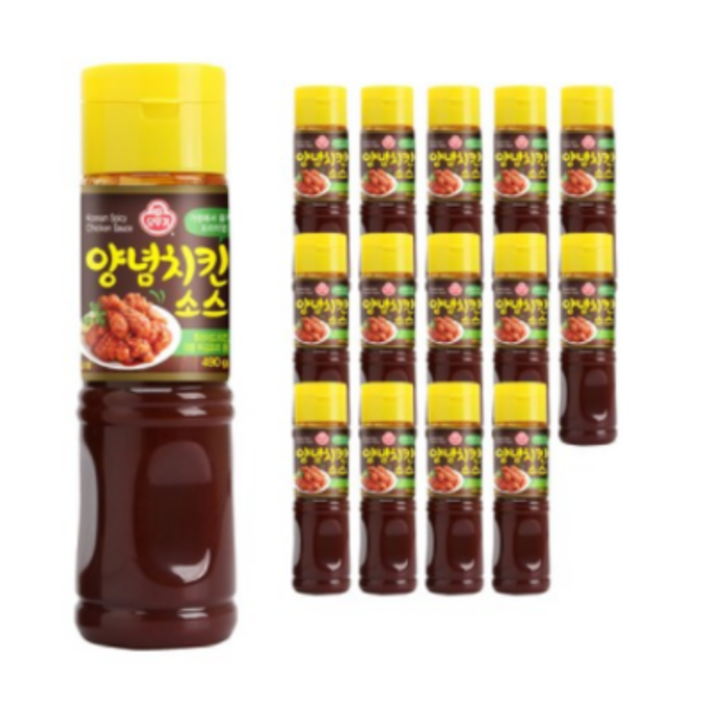 오뚜기 양념치킨 소스, 490g, 20개
