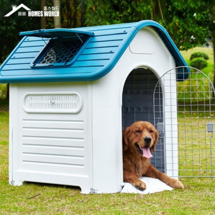 애견하우스 강아지 야외용 실외용 대형견집 개집