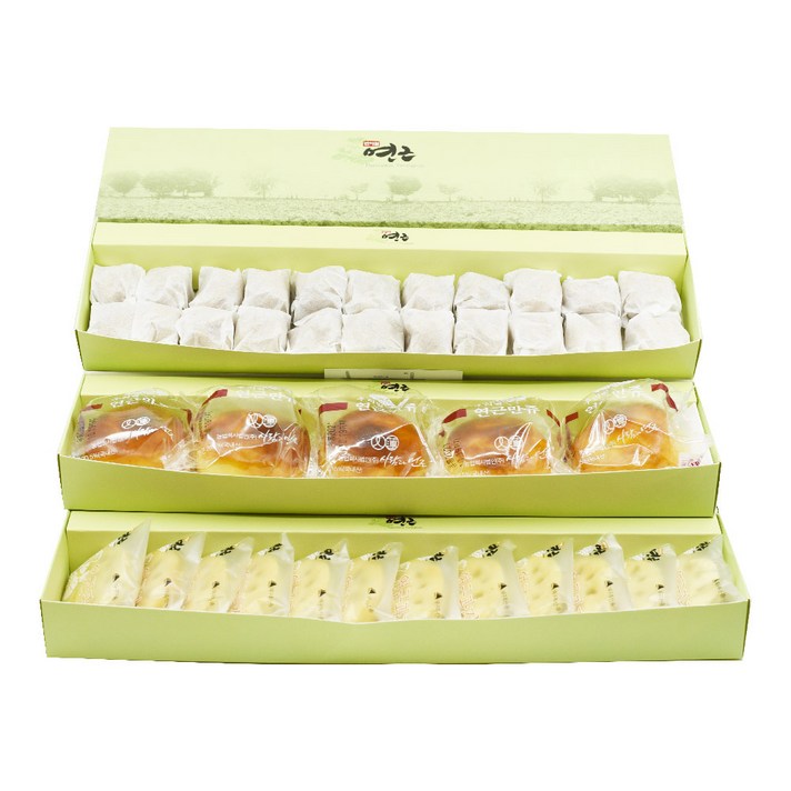 무배/연근듬뿍 간식 연근과자 연근만쥬 호두과자 박스포장 선물 과자세트12, 연근과자12개+연근만쥬5개+호두과자22개