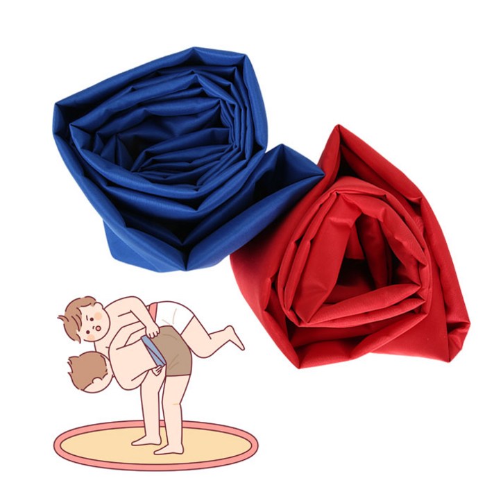 키카 씨름샅바(KXO-R518) 청홍세트 성인일반 체육대회