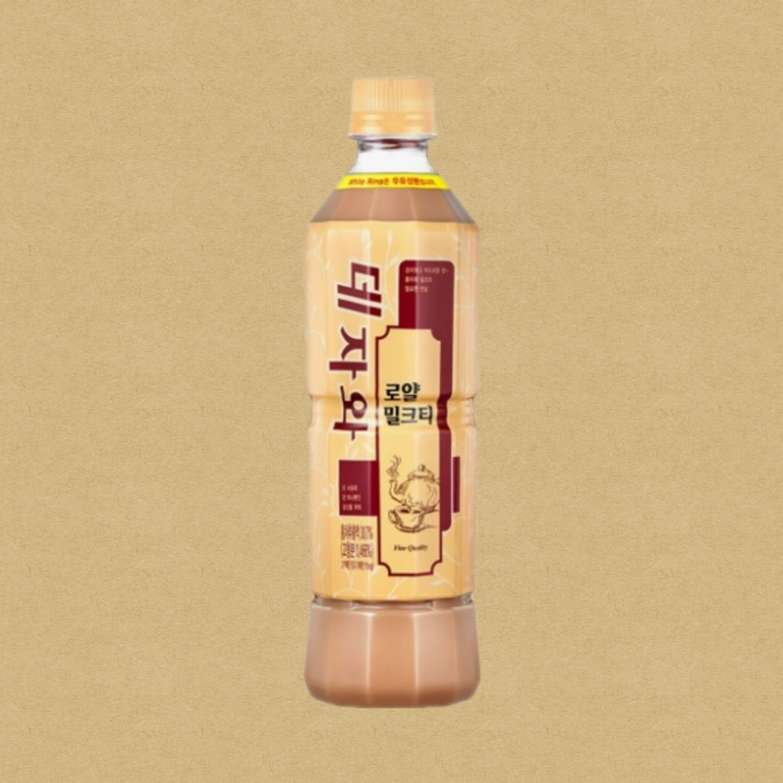  데자와 로얄 밀크티 PET, 500ml, 24개 