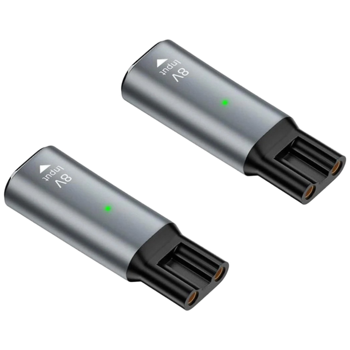 11 C타입 필립스 전기면도기 호환 충전기 전기종 호환, 8V 2개