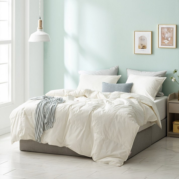 도아드림 코튼 앤 구스이불, 그레이