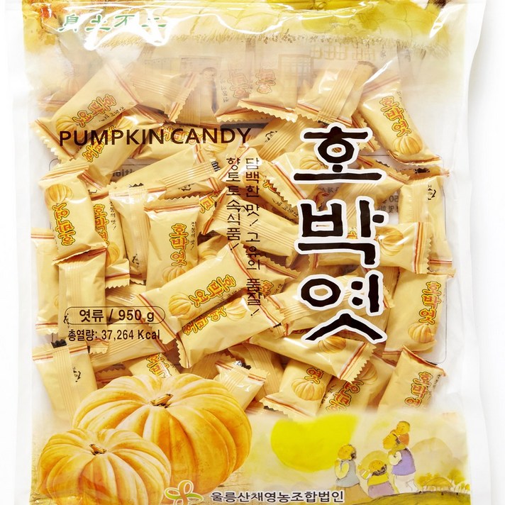 울릉산채영농조합법인 울릉도 호박엿180g, 3봉