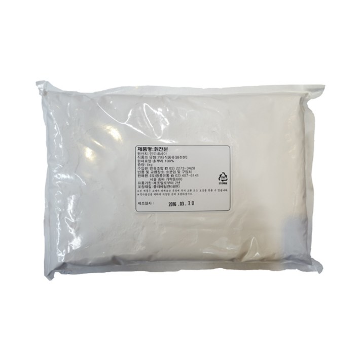 칡전분, 1kg, 1개