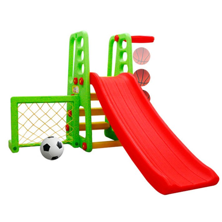 중모토이 플레이 미끄럼 축구셋트, 혼합색, 1개