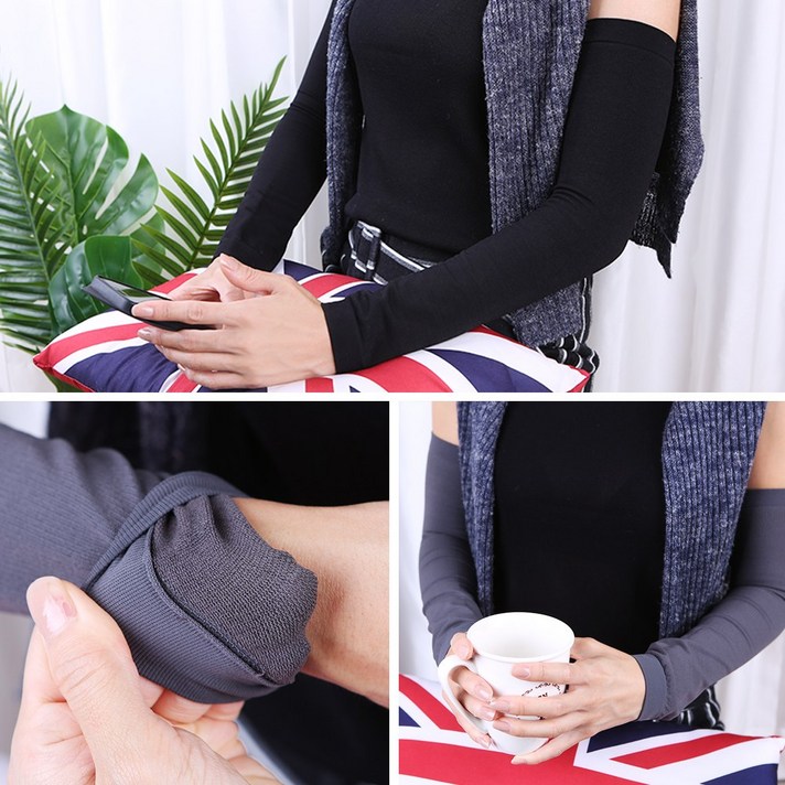 조이위픽스 프리미엄 기모 팔토시 암워머