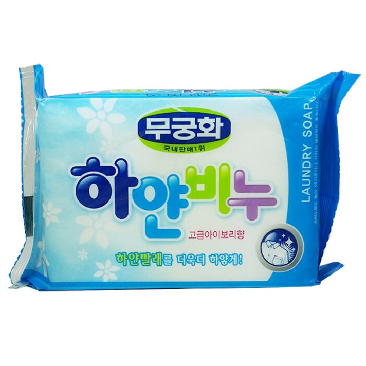 무궁화 세탁비누 하얀비누, 230g, 4개