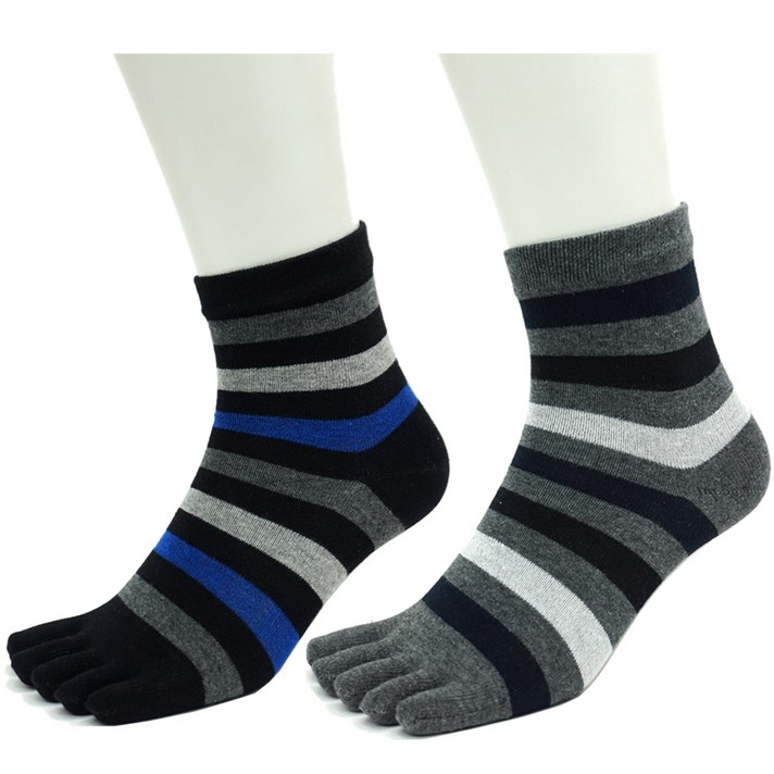 남성 제이삭스 모던링글 발가락양말 4켤레