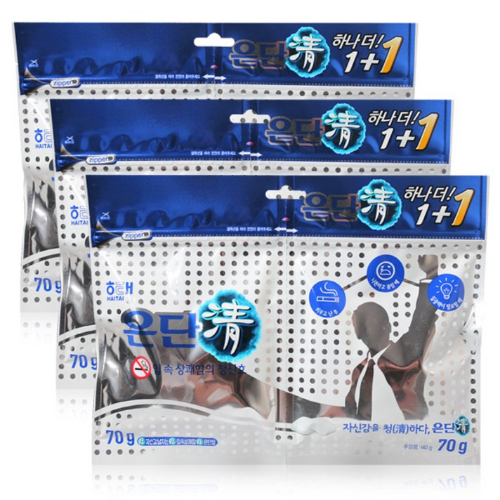 해태 은단청껌 리필140g, 3개