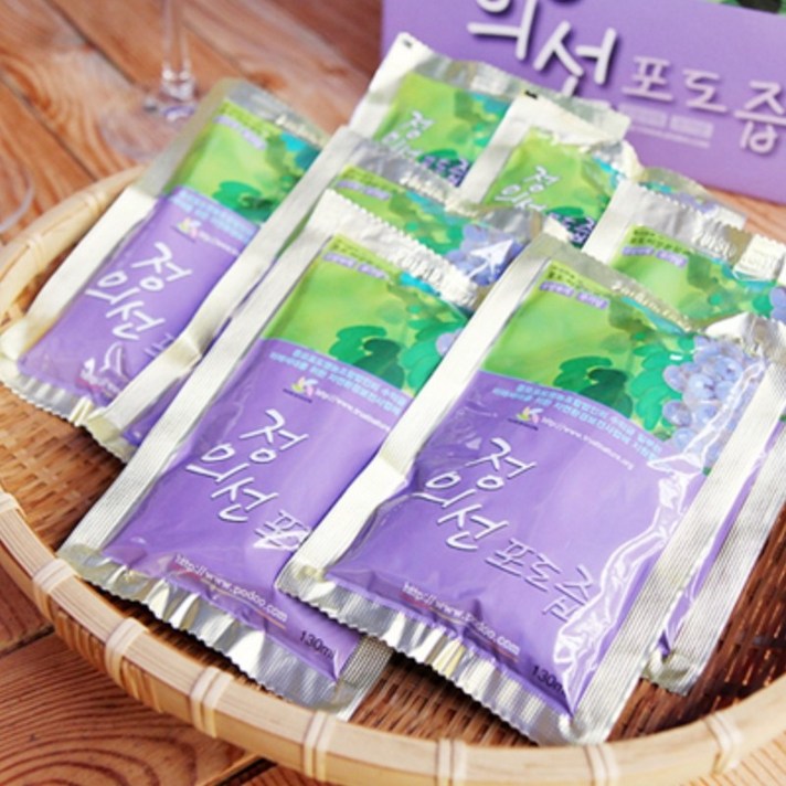 삿갓유통 진한맛과 향의 저온착즙 포도즙, 25팩, 120ml