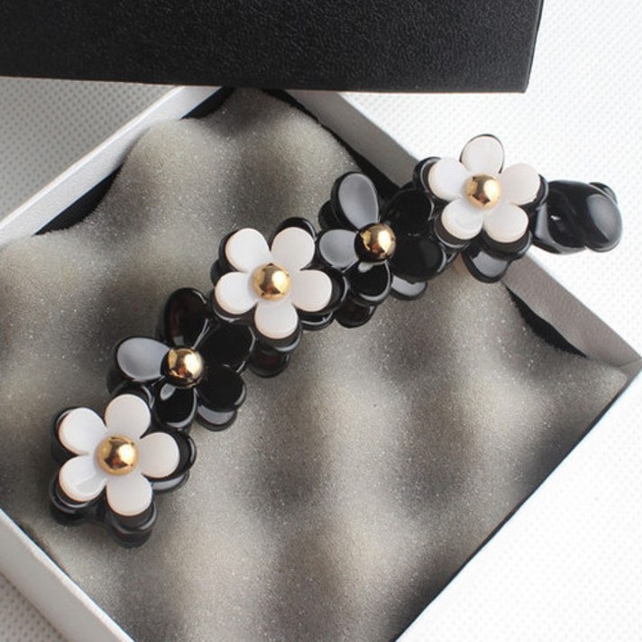 [위드기프트] 비쥬플라워 바나나핀 집게삔