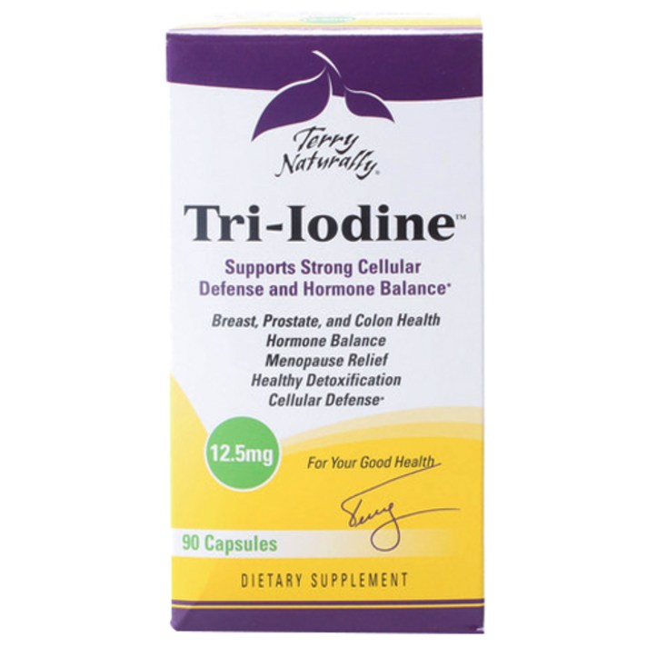 테리네츄럴리 트리-아이오딘 12.5mg 캡슐, 90개입, 1개