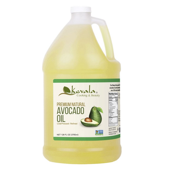  케발라 아보카도 오일, 3785ml, 1개 