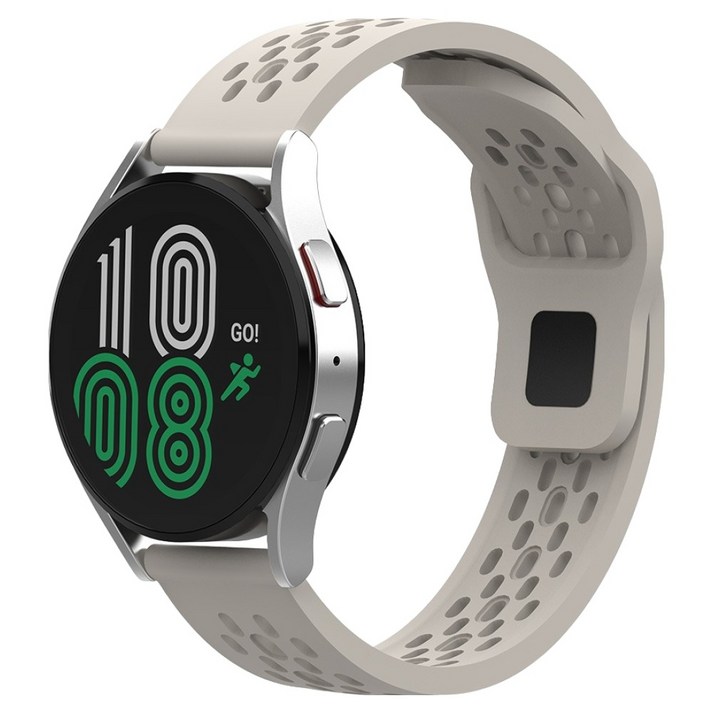 스카이 팔레트 실리콘 펀칭 스포츠 밴드 스트랩, 스타라이트, 1개