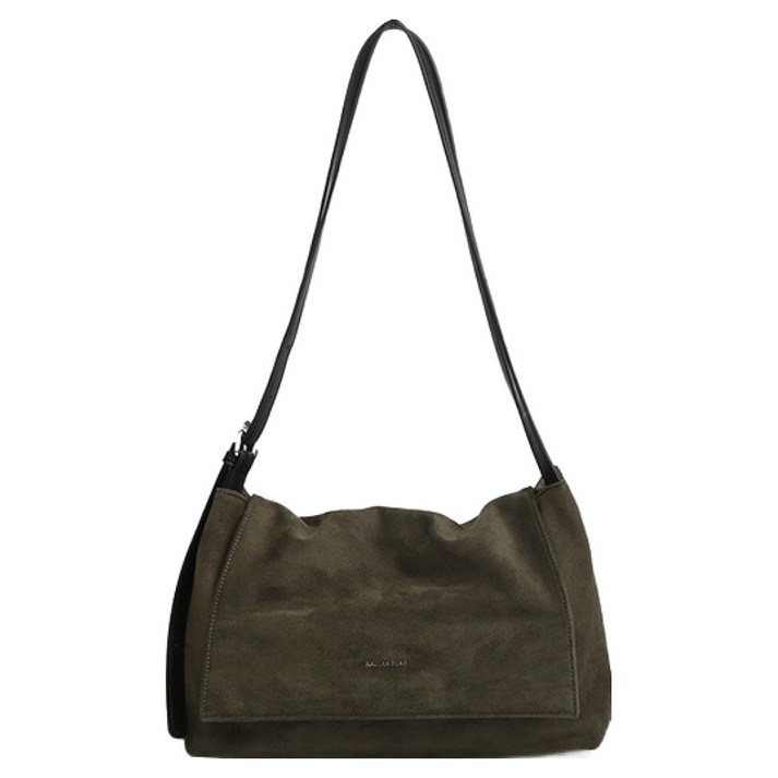 라엘라베어 아이다 무스탕 벨벳 숄더백 RA242240