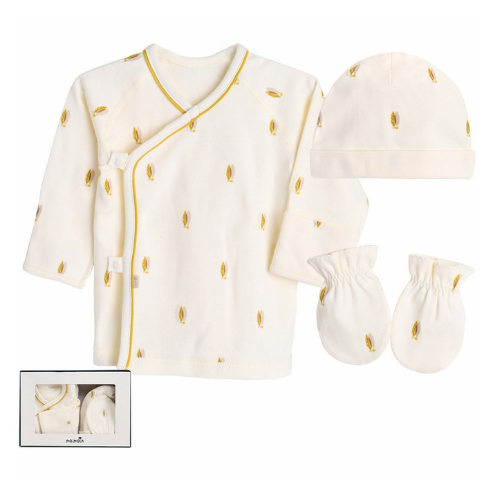 모이몰른 신생아용 다라양면 출산선물세트 M244SSN29P