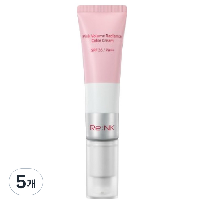 리엔케이 볼륨 래디언스 컬러크림 튜브형 30ml, 핑크, 5개