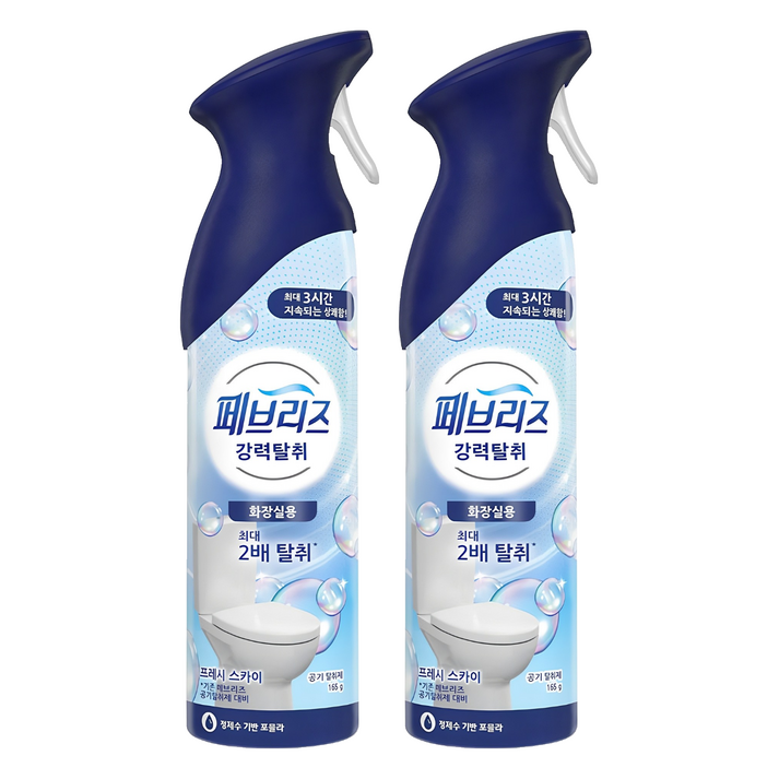 페브리즈 에어 화장실용 강력 탈취제 프레시 스카이 본품