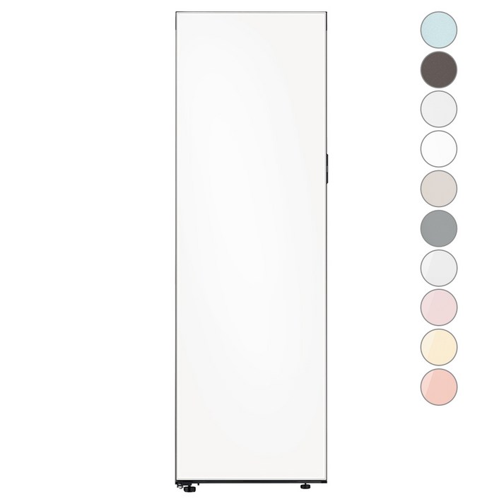 색상선택형 삼성전자 BESPOKE 냉장고 1도어 키친핏 409L 좌개폐 방문설치