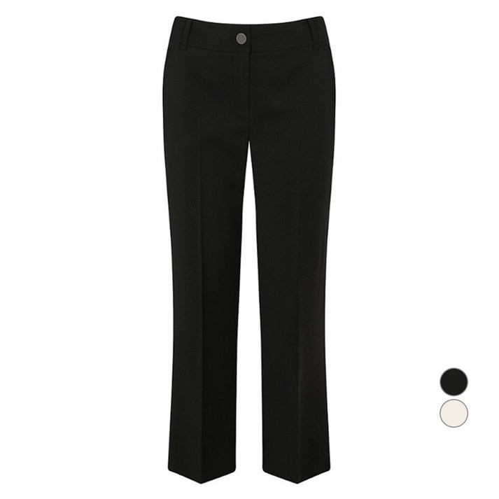 더아이잗 여성용 백 밴딩 슬림핏 팬츠 IN4A0SL19