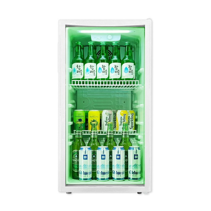 포쿨 미니 쇼케이스 냉장고 KVC-90 90L