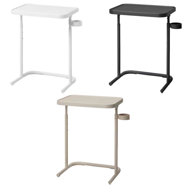 이케아 BJORKASEN 비에르코센 노트북스탠드높이조절책상사이드테이블협탁노트북책