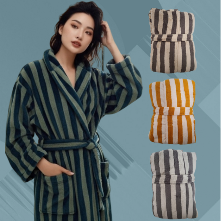 KINCODE 2025 남여 공용 퀵 드라이 데일리 로브 샤워가운