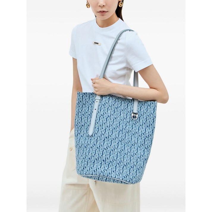 라반 자카드 토트 백