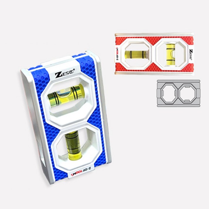 제스트미니수평기 Z-OF100M 강력자석수평기