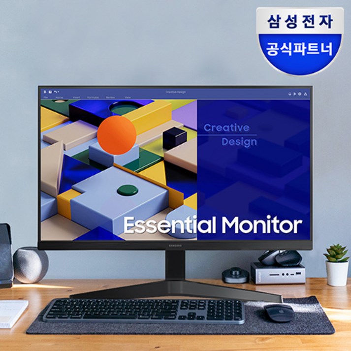 삼성전자 S22C310 22인치54.6cm 평면 에센셜 모니터 삼성전자 S22C310 22인치54.6cm 평면 에센셜 모니터