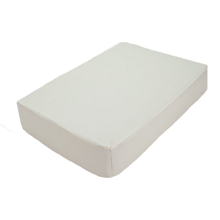 8DECO 강아지계단 애견계단 펫스텝 모음 1단2단3단4단 (커버+솜포함) ce4, 아이보리 방수, 1개