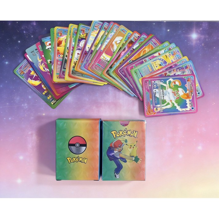 영어판 포켓몬 무지개 반짝이 카드 세트, 레인보우 카드[영어판], 1개