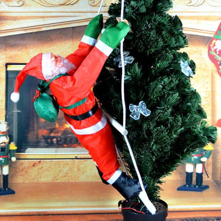 젊은이마켓 초대형 크리스마스 트리 장식 사다리 벽타는 산타 인형 90cm