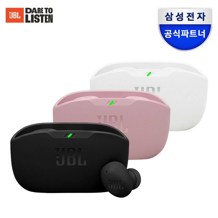 삼성공식파트너 JBL WAVE BUDS2 노이즈캔슬링 무선 블루투스이어폰, JBLWBUDS2블랙